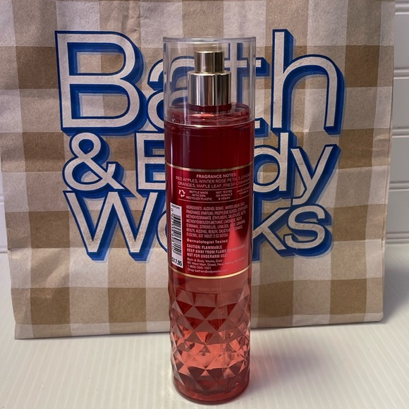 B&BW- Winter Candy Apple Fine Fragrance Mist-8 oz bottle - Picture 5 of 9